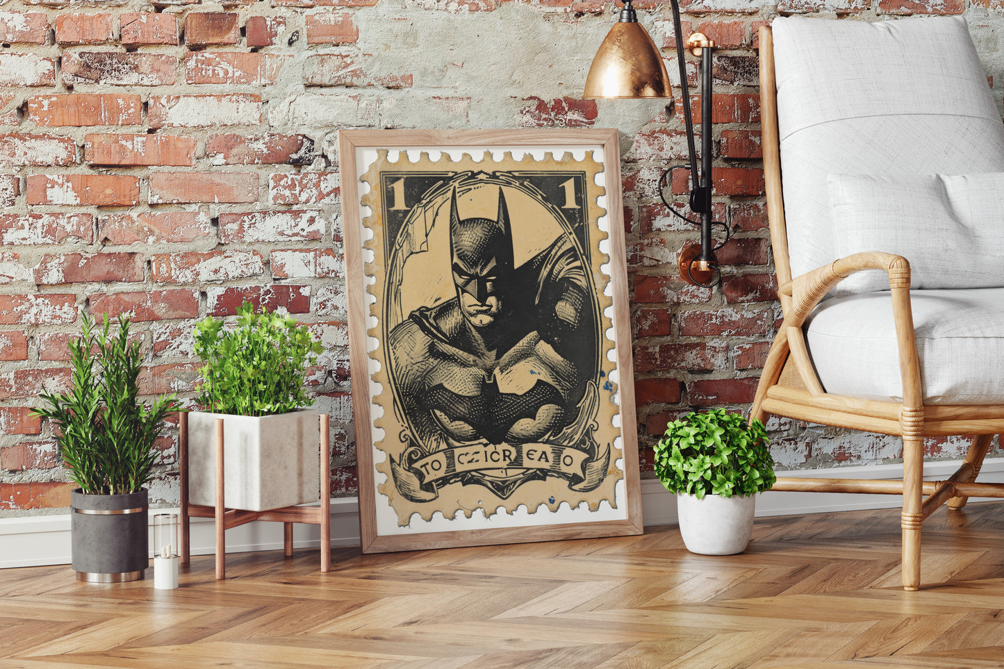 Bat Postage Stamp