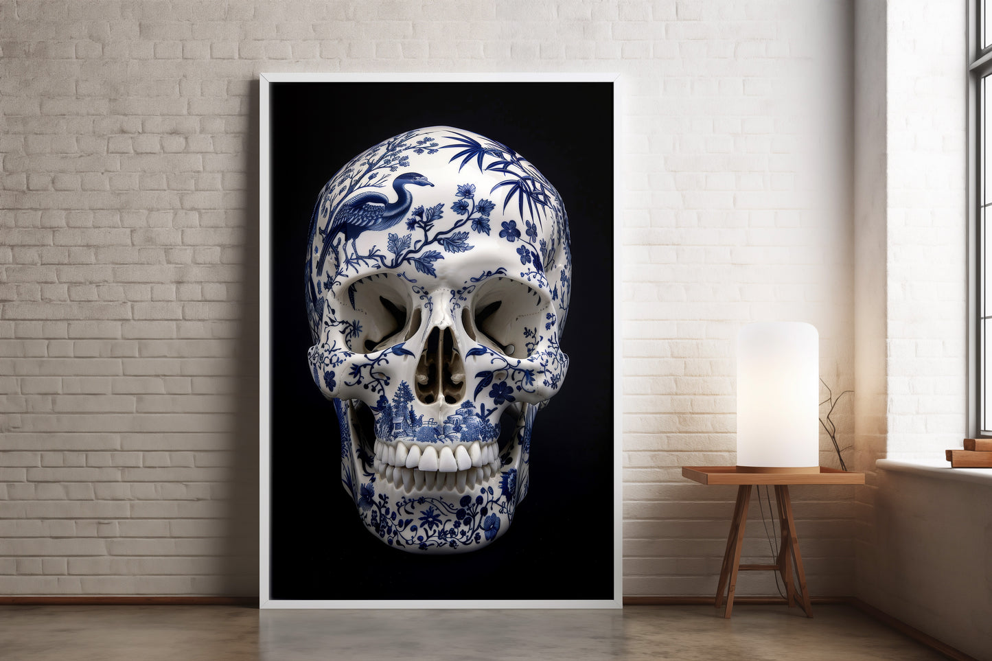 Porcelain Skull