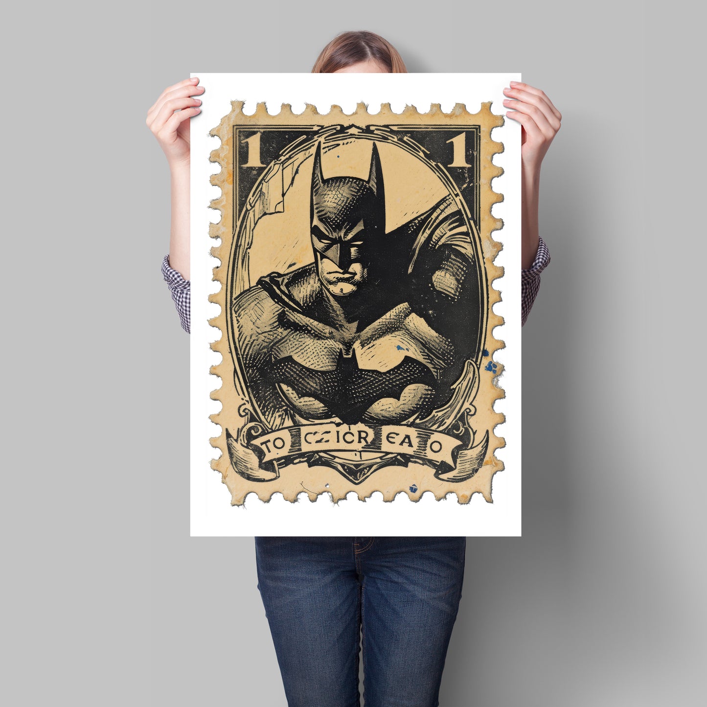 Bat Postage Stamp