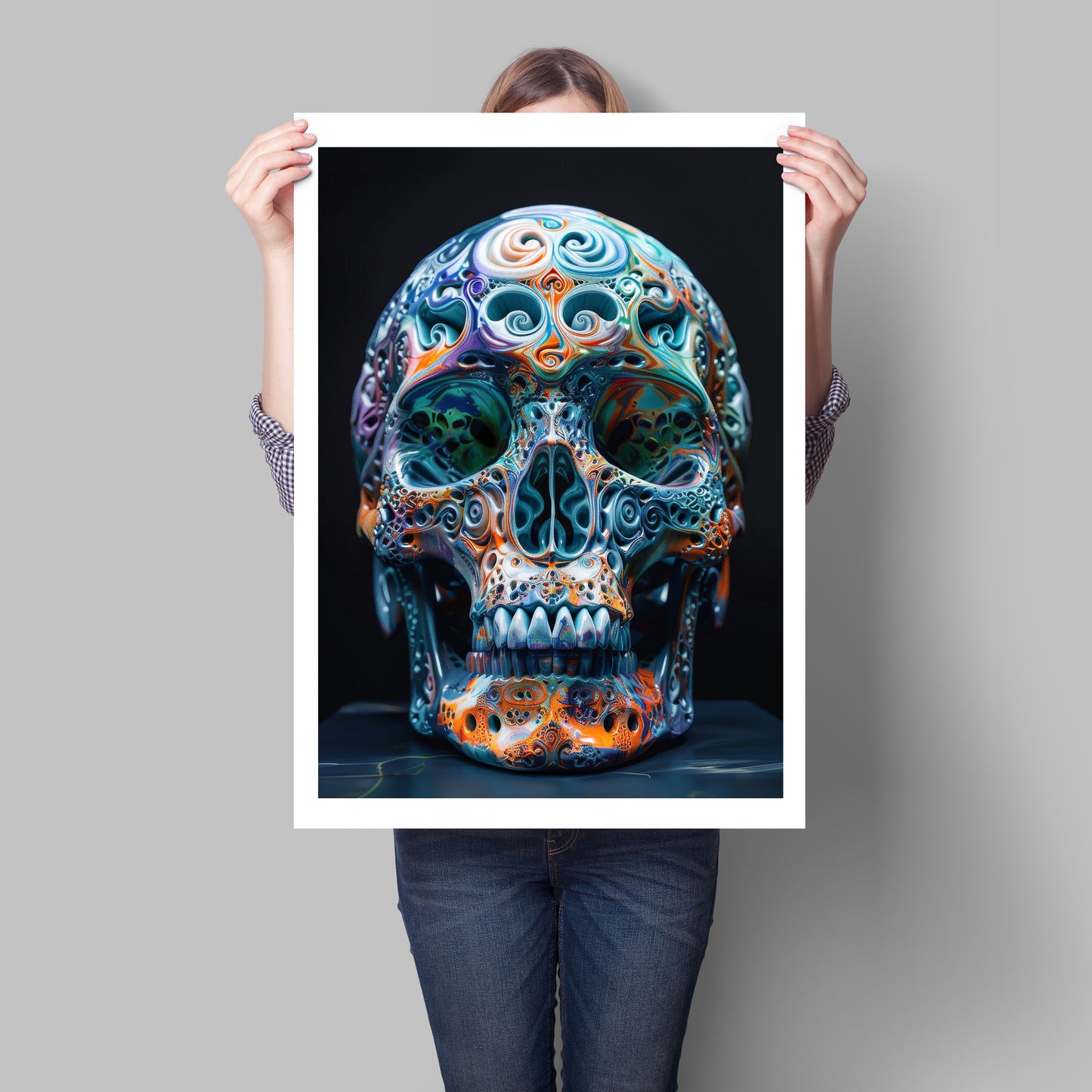 Psychadelic Skull