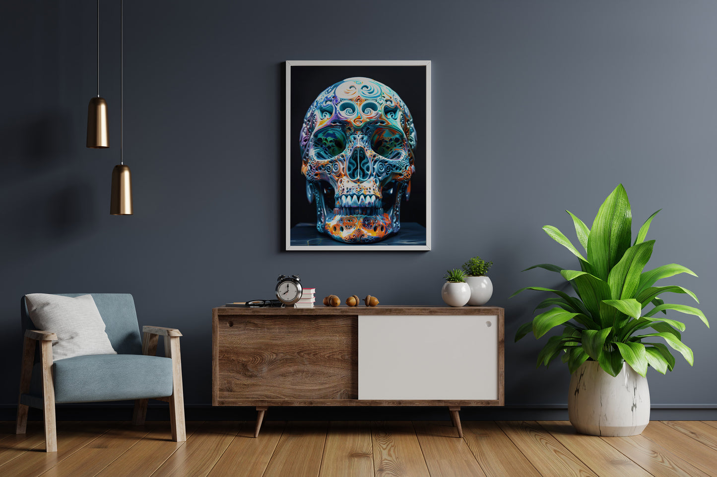 Psychadelic Skull