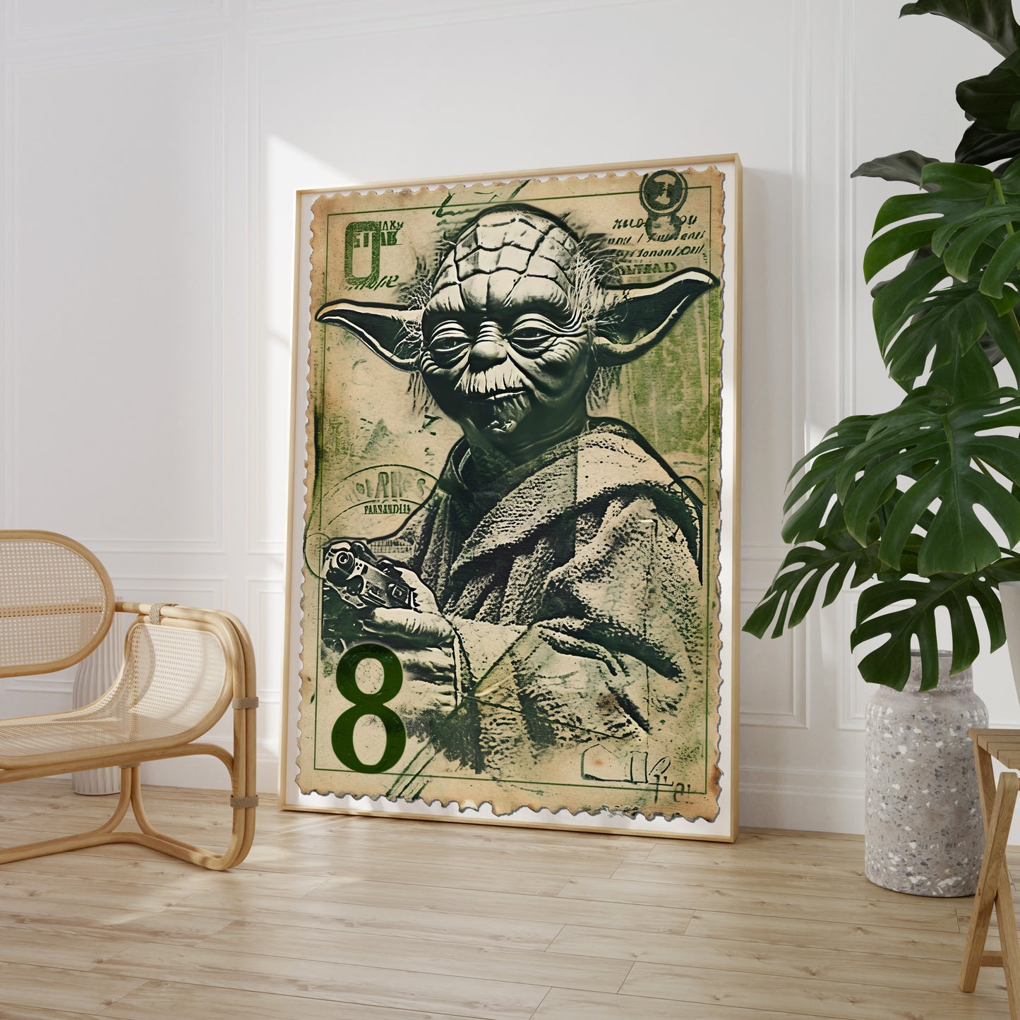 Yoda Postage Stamp