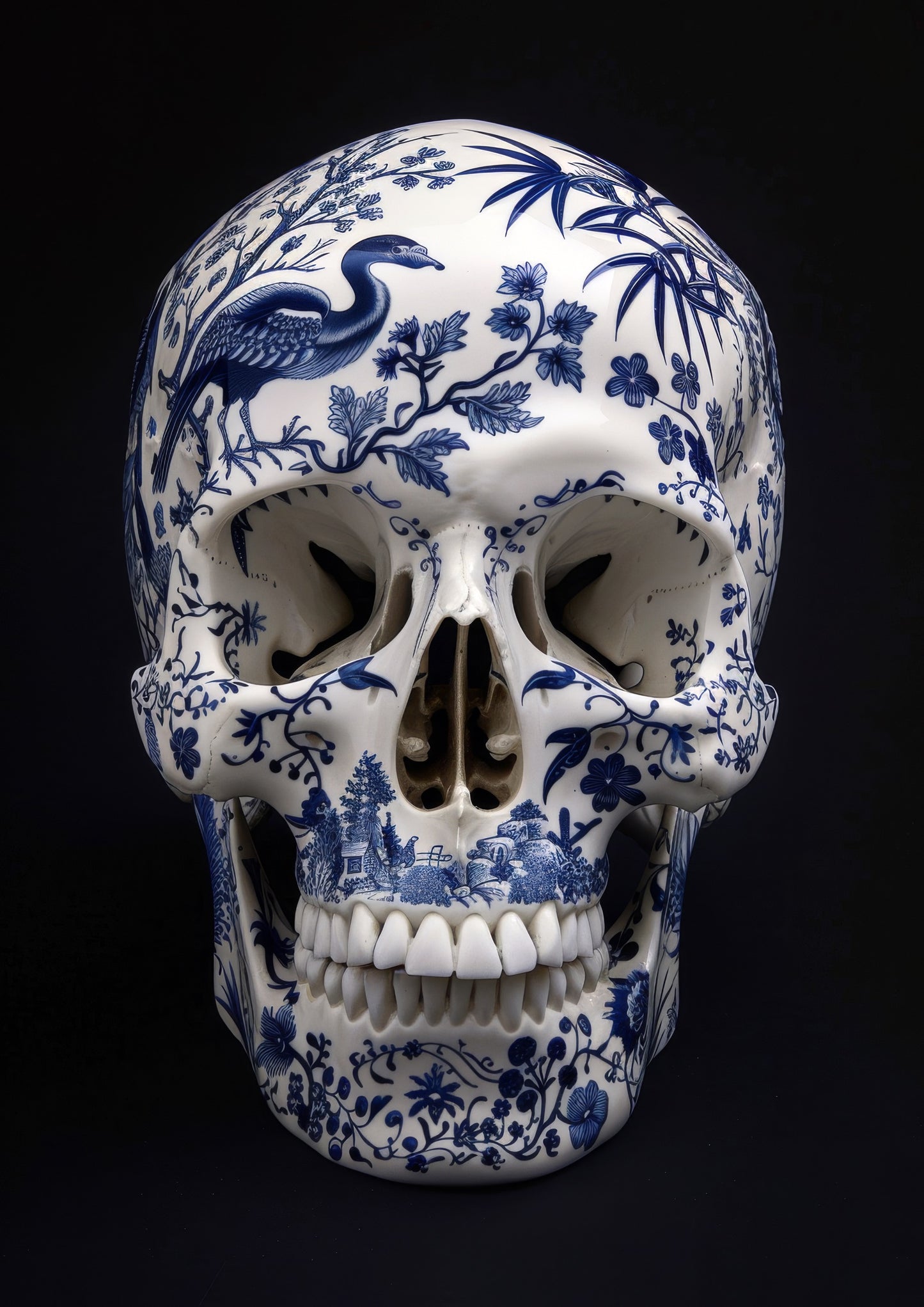 Porcelain Skull