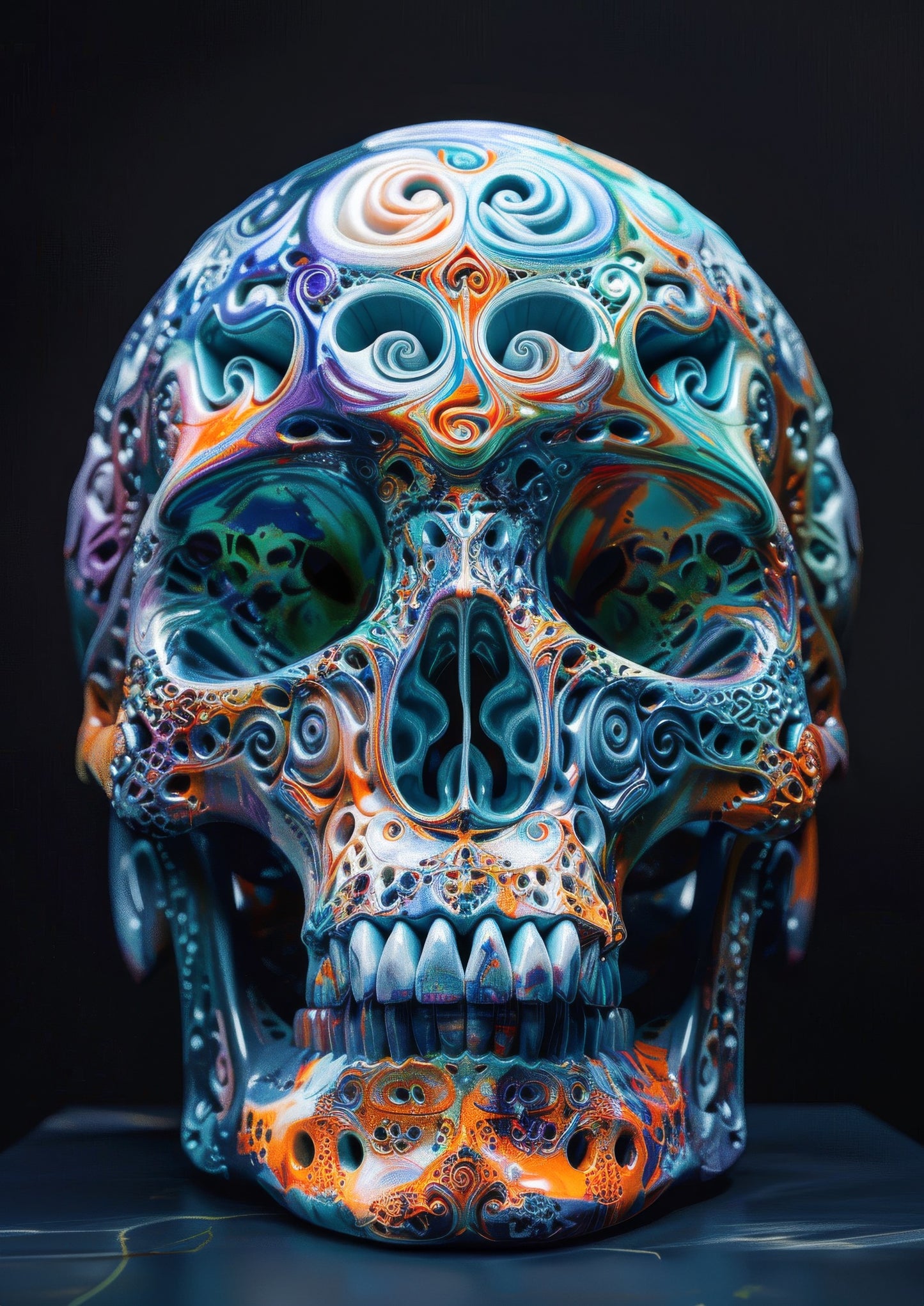 Psychadelic Skull